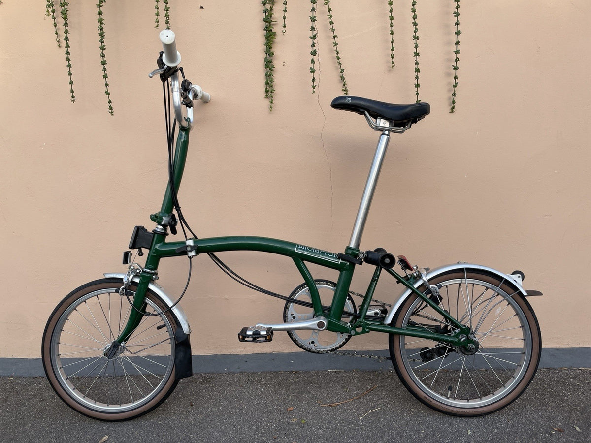 Brompton 6 speed Folding Bike fold up bicycle M6L C Line six gear Folder London