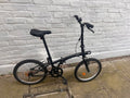 Black BTWIN folding bike