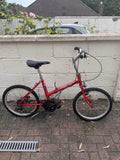 Vintage Japanese Folding Bike – 20” Wheels /6 Speed - Commuter Bicycle / Project