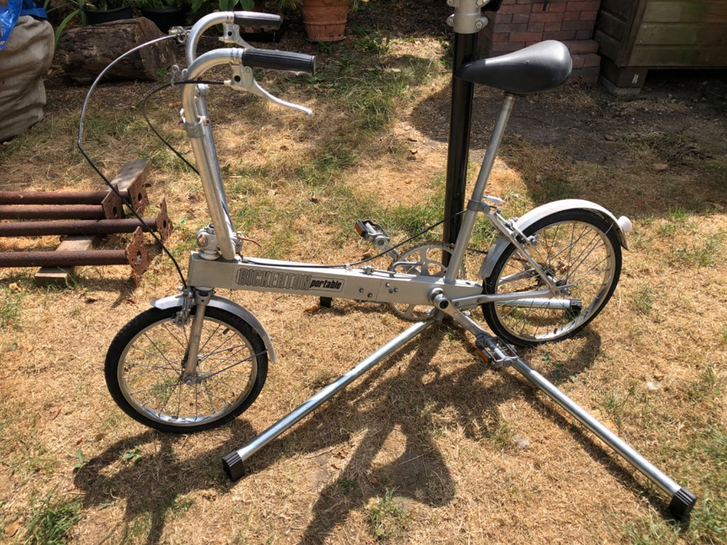 Bickerton Portable Folding Bicycle 3-Speed Classic 1970s Vintage Aluminium Bike