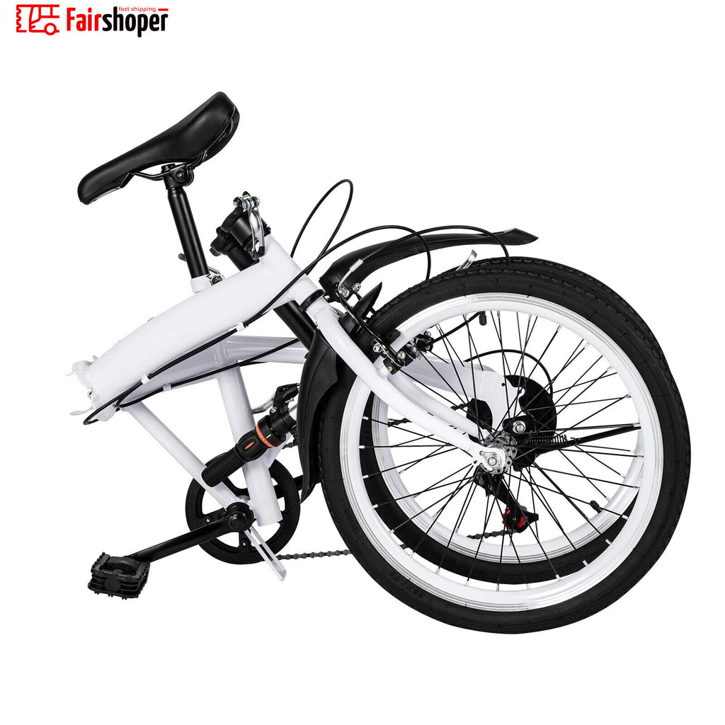 20" Folding Bike Adults Bicycle Lightweight Alloy Bicycle Folding City Bike UK