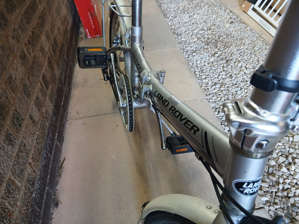 Land Rover City Lite Folding Bike 7 Speed Bicycle Fully Ridable
