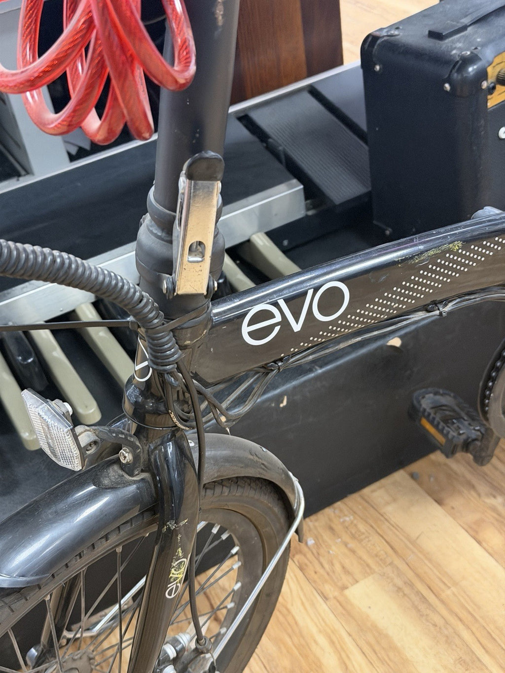 Viking Evolution 20 Inch Folding Bike Black