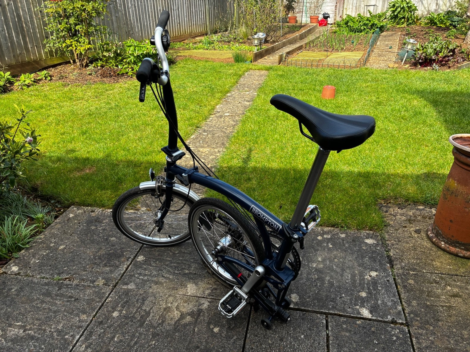 Brompton 6 speed folding bike