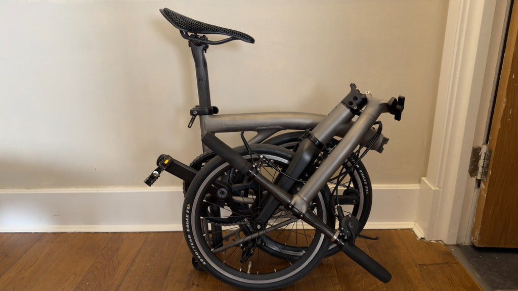 Brompton T Line 4 Speed – Carbon Upgrades – 7.4kg – 7 Year Brompton Warranty