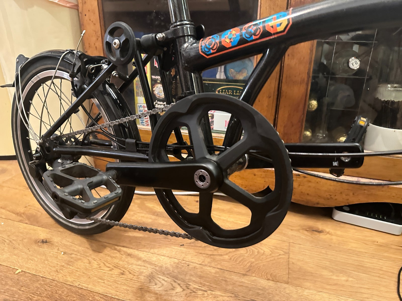 Brompton  P Line 4 Speed Folding Bike, Low Bar, upgraded Parts & Metro Bag