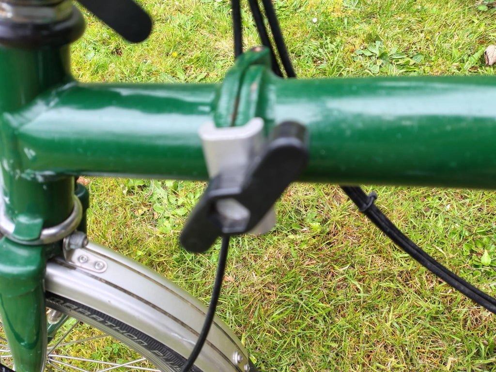 Brompton folding bike 3 speed - racing green - very good condition