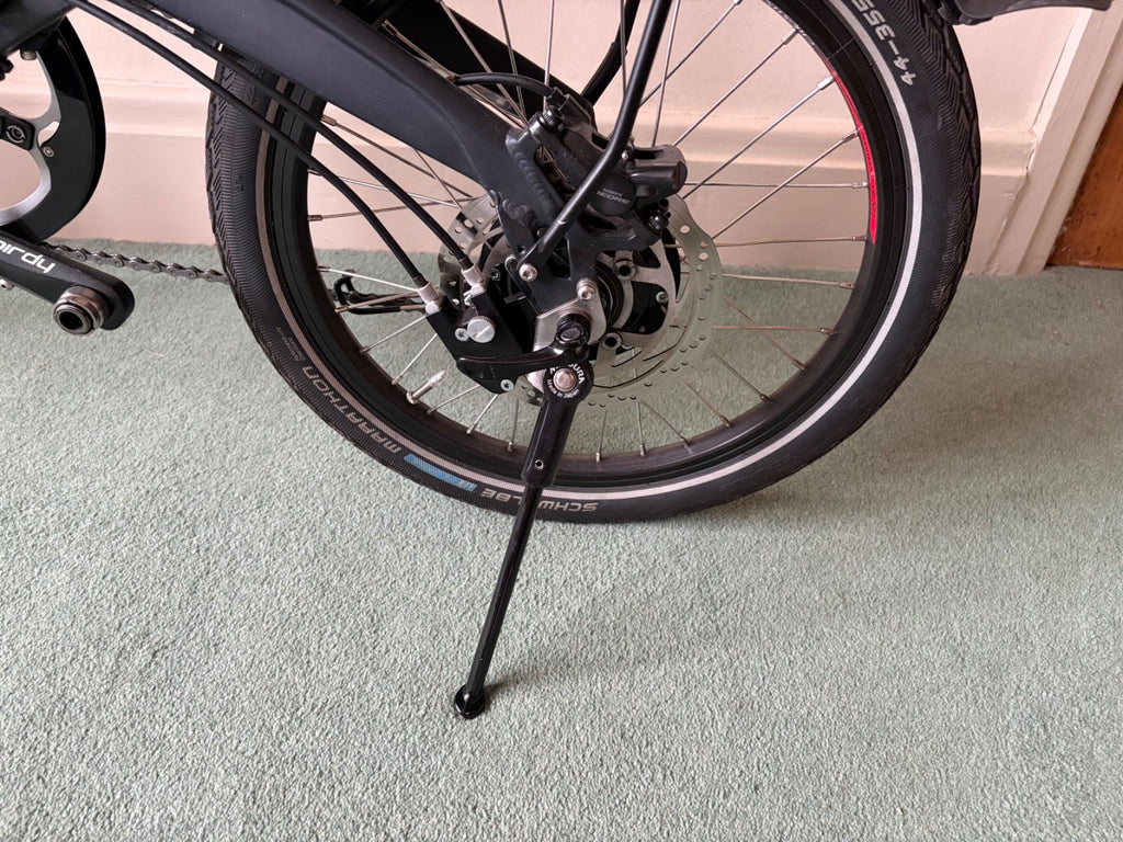Folding Bicycle BIRDY RIESE &MULLER Full Suspension Disc Brakes Rohloff 14 gears