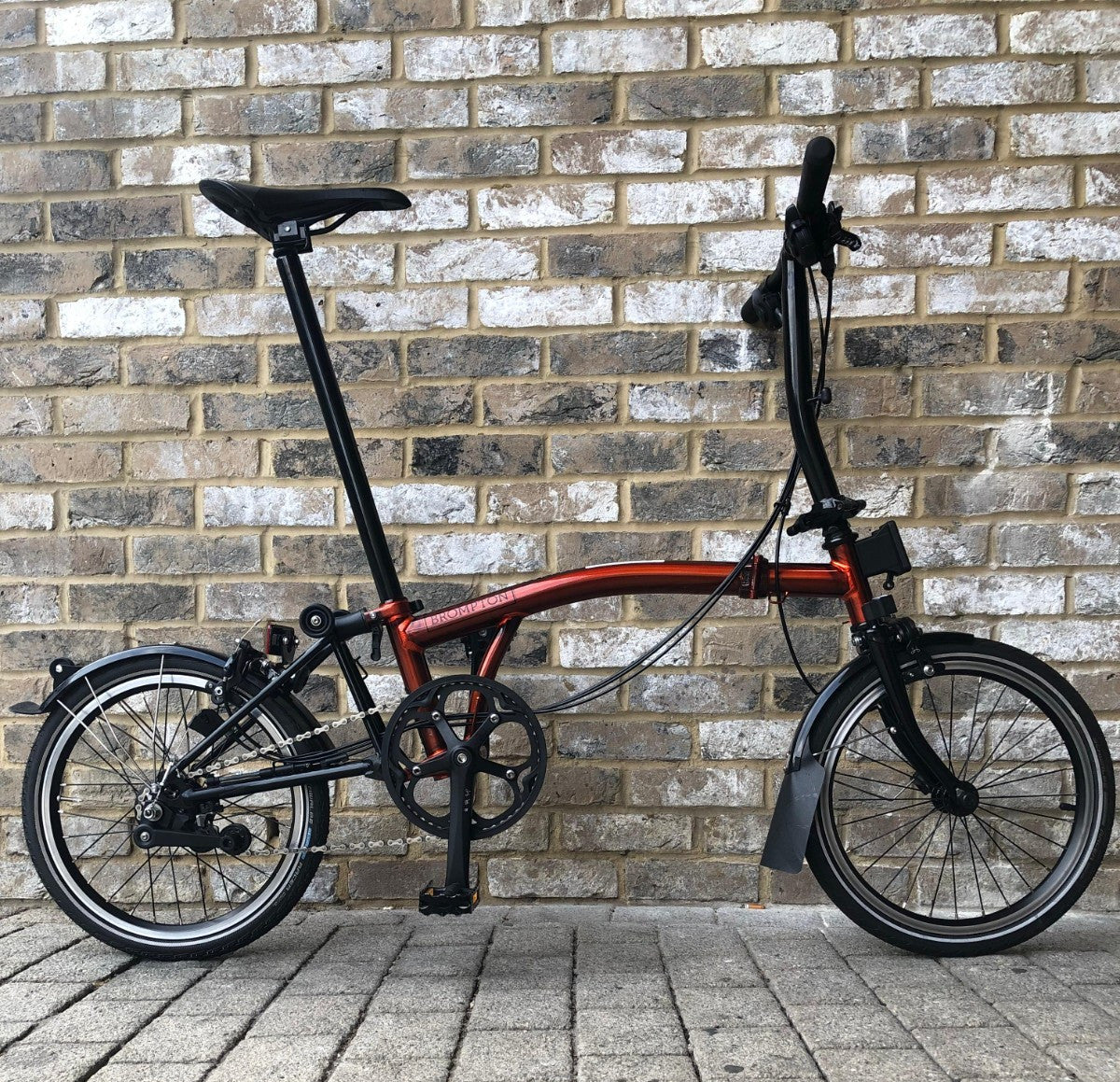 Brompton Flame Lacquer (Black Edition) S6L - WORLDWIDE SHIPPING - new was £1679
