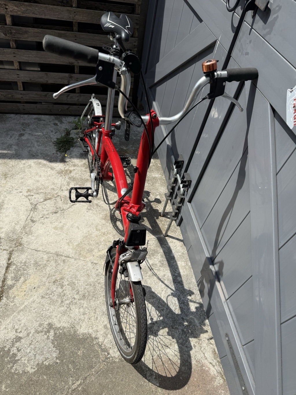 Brompton M3L Folding Bike - Red (3 Speed) - SE9 Collection Only