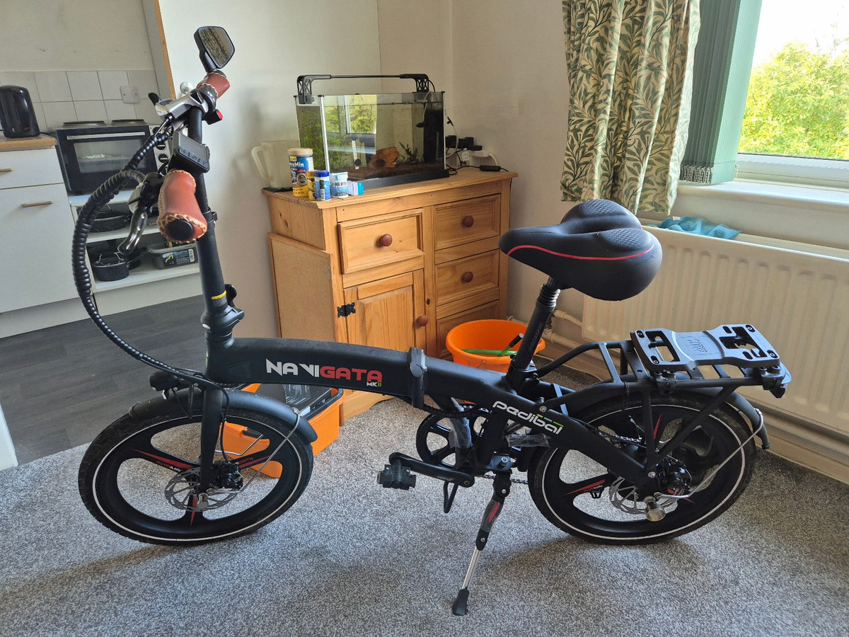 Pedibal Navigata mark 2 Folding Bike with throttle and extras