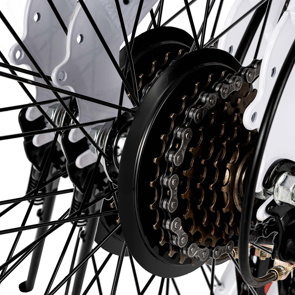 Adult Folding Bikes 20 Inch Folding Mountain Bike 6 Milti Speed Men Bikes MTB