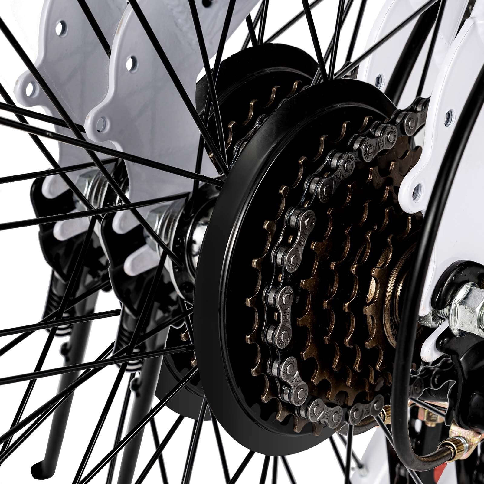 Adult Folding Bikes 20 Inch Folding Mountain Bike 6 Milti Speed Men Bikes MTB