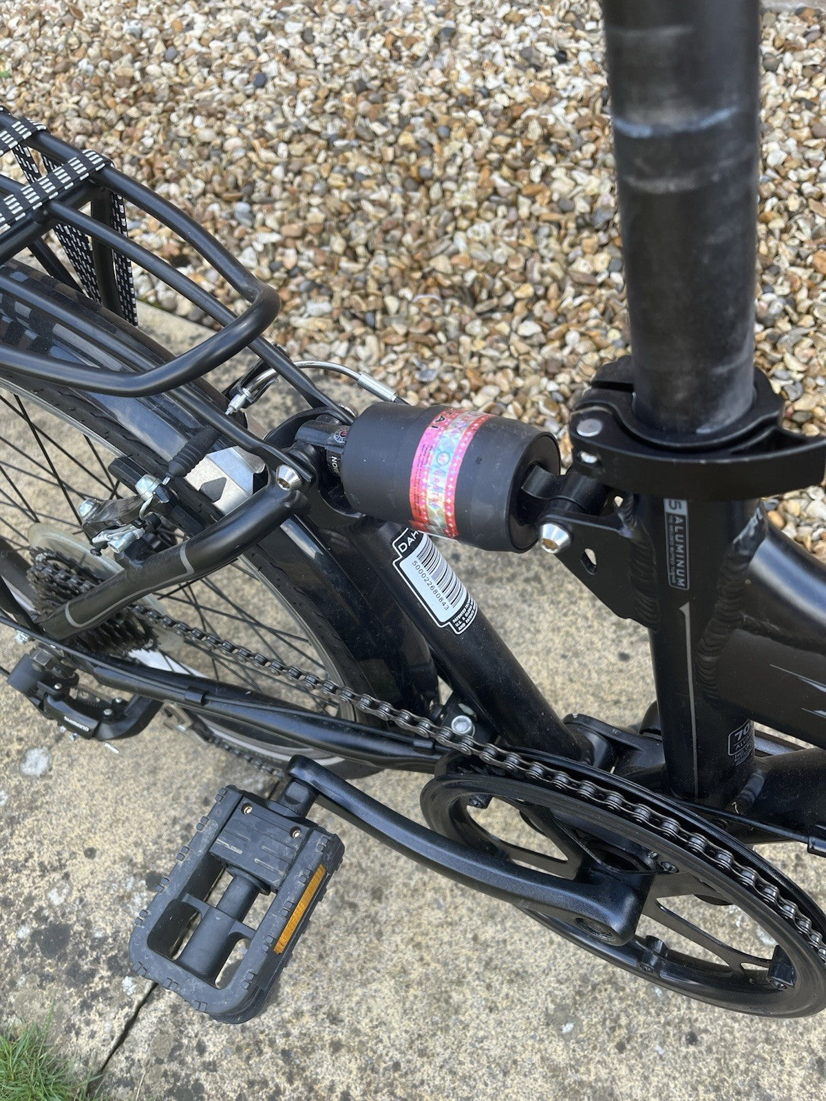 Dahon Vitesse 7 Folding Bike In Satin Black - Superb