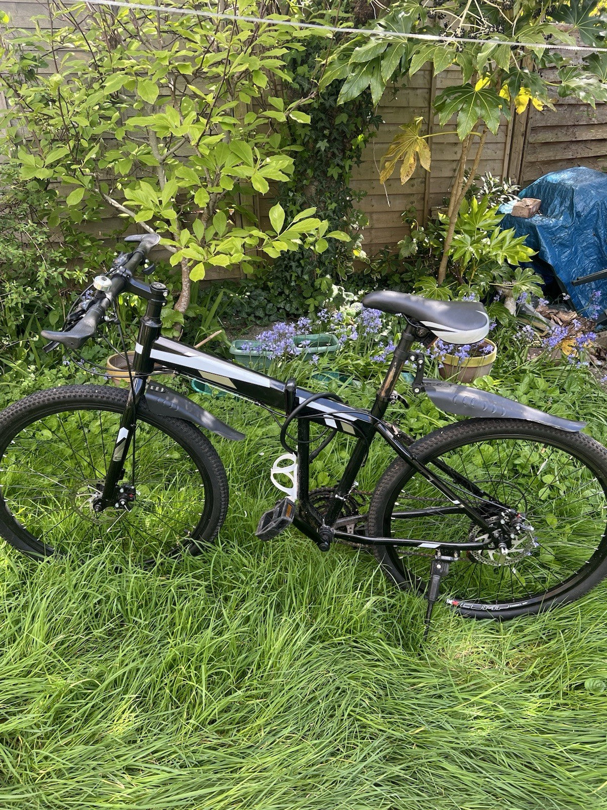 Black Mountain foldable Bike For Men 26 Inch Wheels