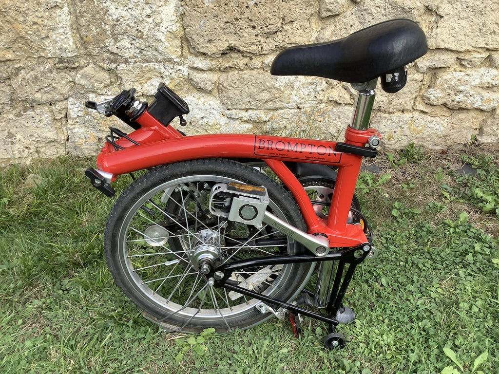 Brompton M3L Folding Bike -  Red - UK DELIVERY