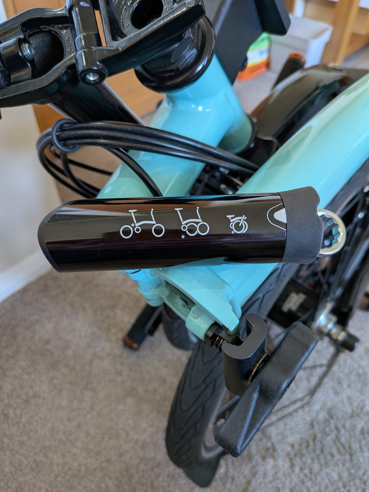 Brompton M6L (C-Line) 6-Speed Black Edition in Turkish Green ++ Upgrades - Rare