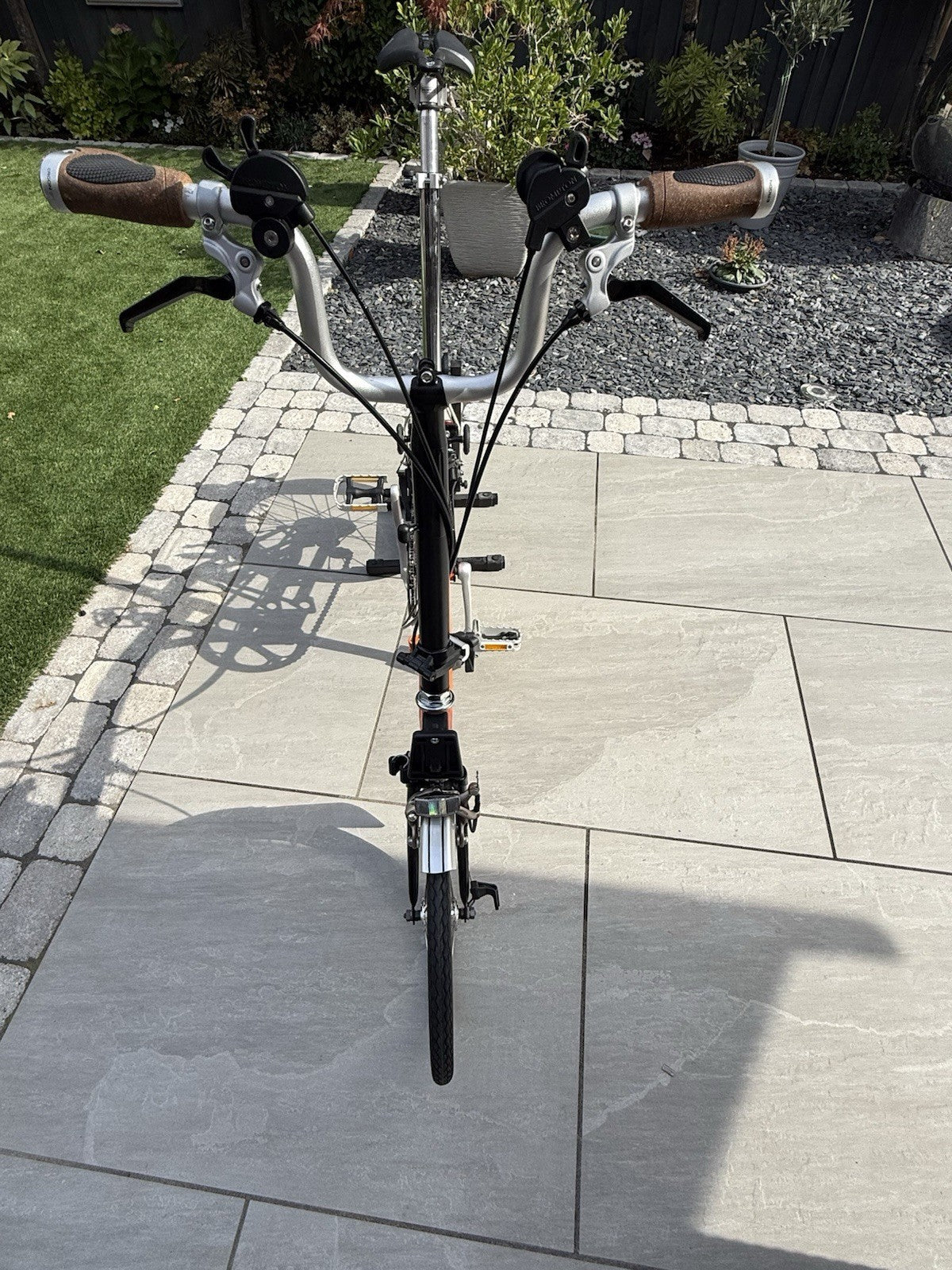 Brompton H6L Folding Bike Orange 16in Mudguards Reflectors Carry/Transport Bag