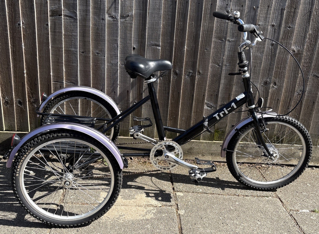 Pashley Tri-1 Adult Foldable Tricycle Trike - Gears Not Working