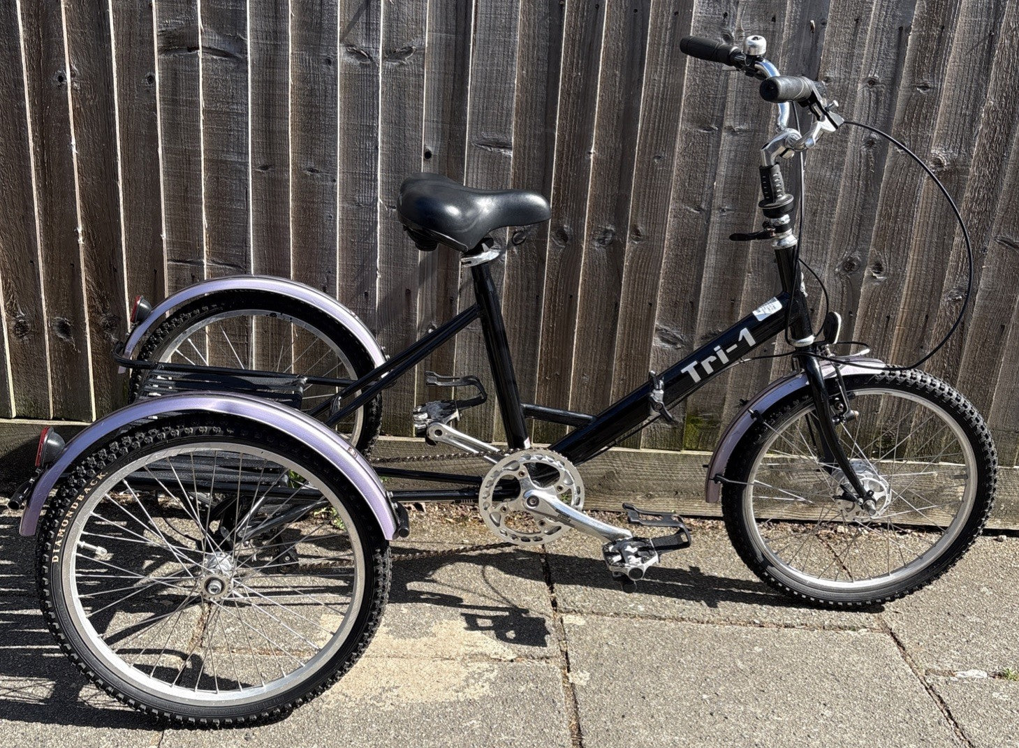 Pashley Tri-1 Adult Foldable Tricycle Trike - Gears Not Working