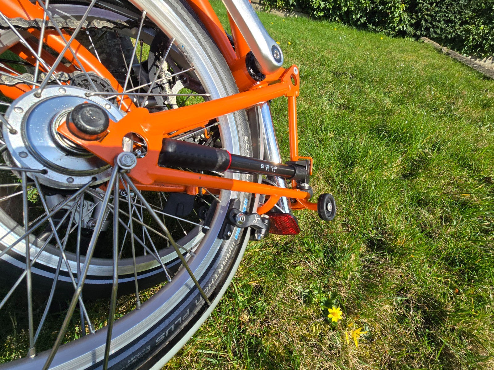 Brompton M6L folding bike, Orange 2019 / 2020 Light use