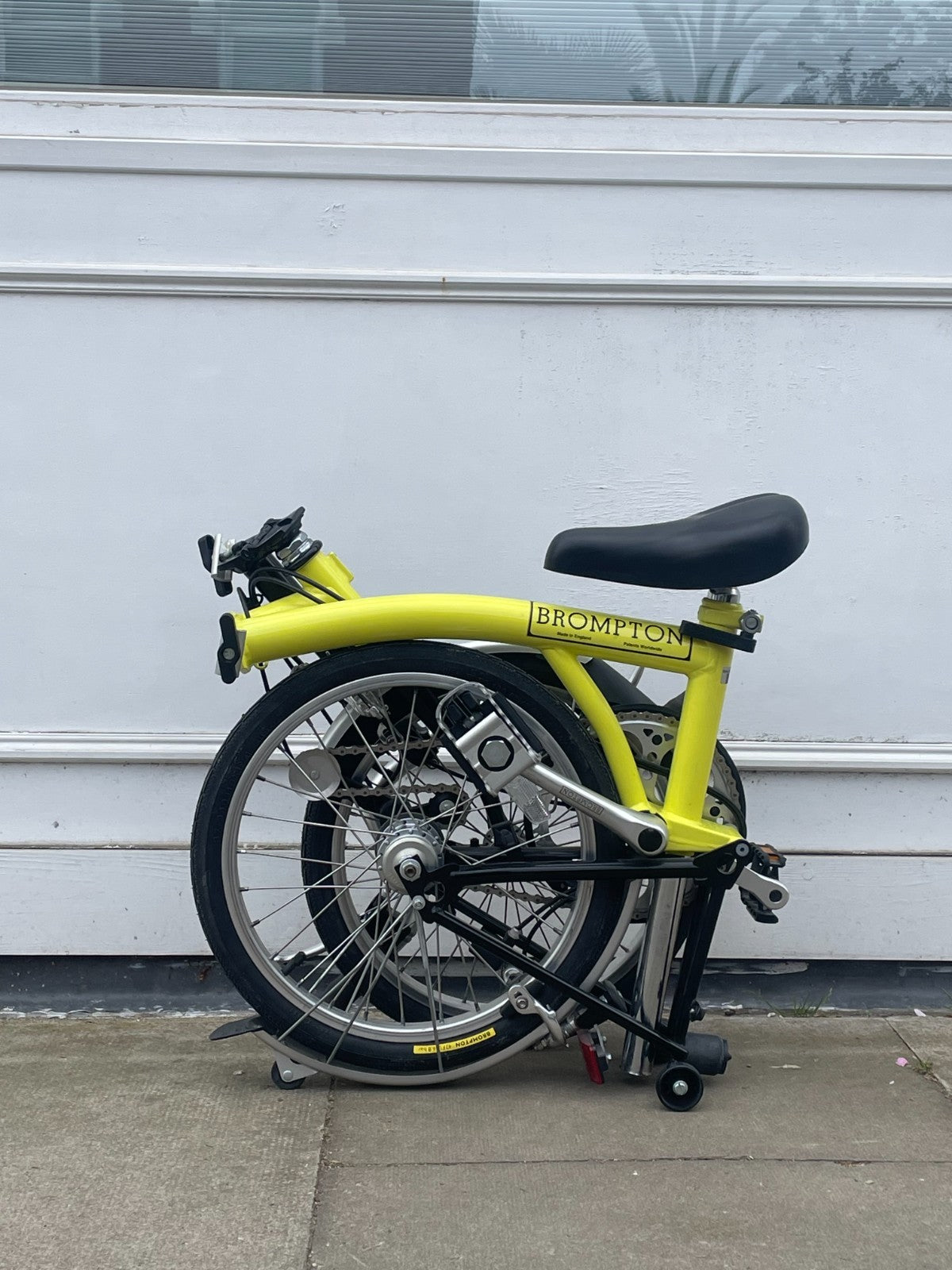 Brompton M3L  Folding Bike - 3-Speed - Yellow