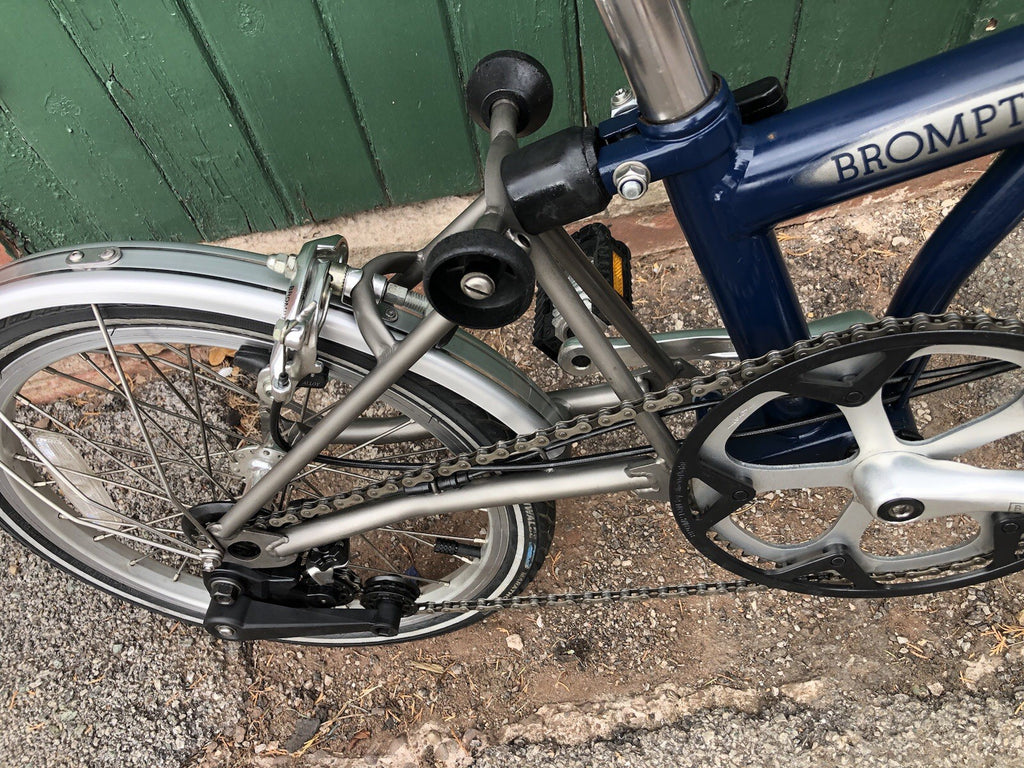 BROMPTON SUPERLIGHT - TITANIUM REAR TRIANGLE AND FORK - 2 Speed