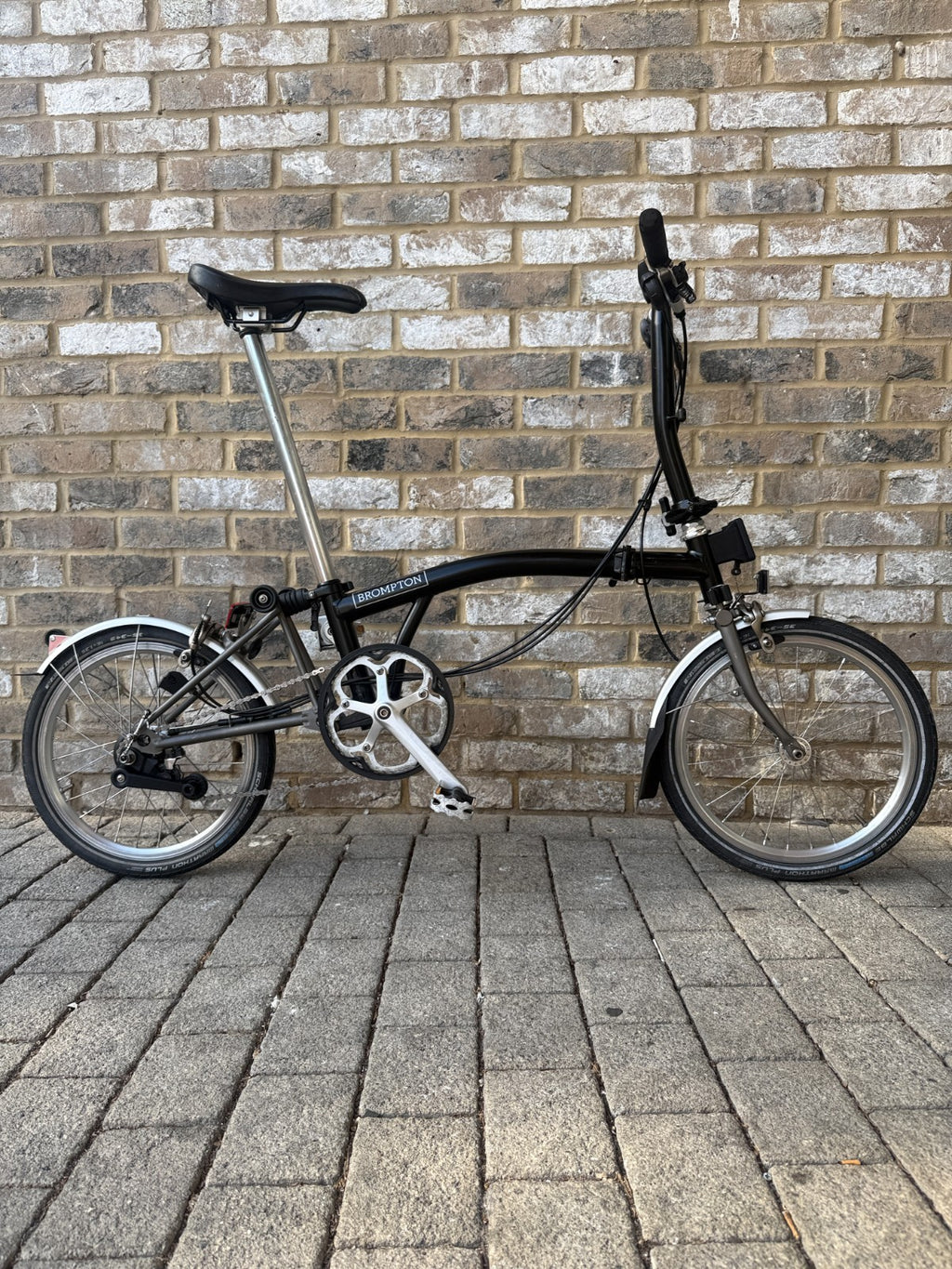 Brompton S6L-X Black - Superlight Titanium - WORLDWIDE SHIPPING