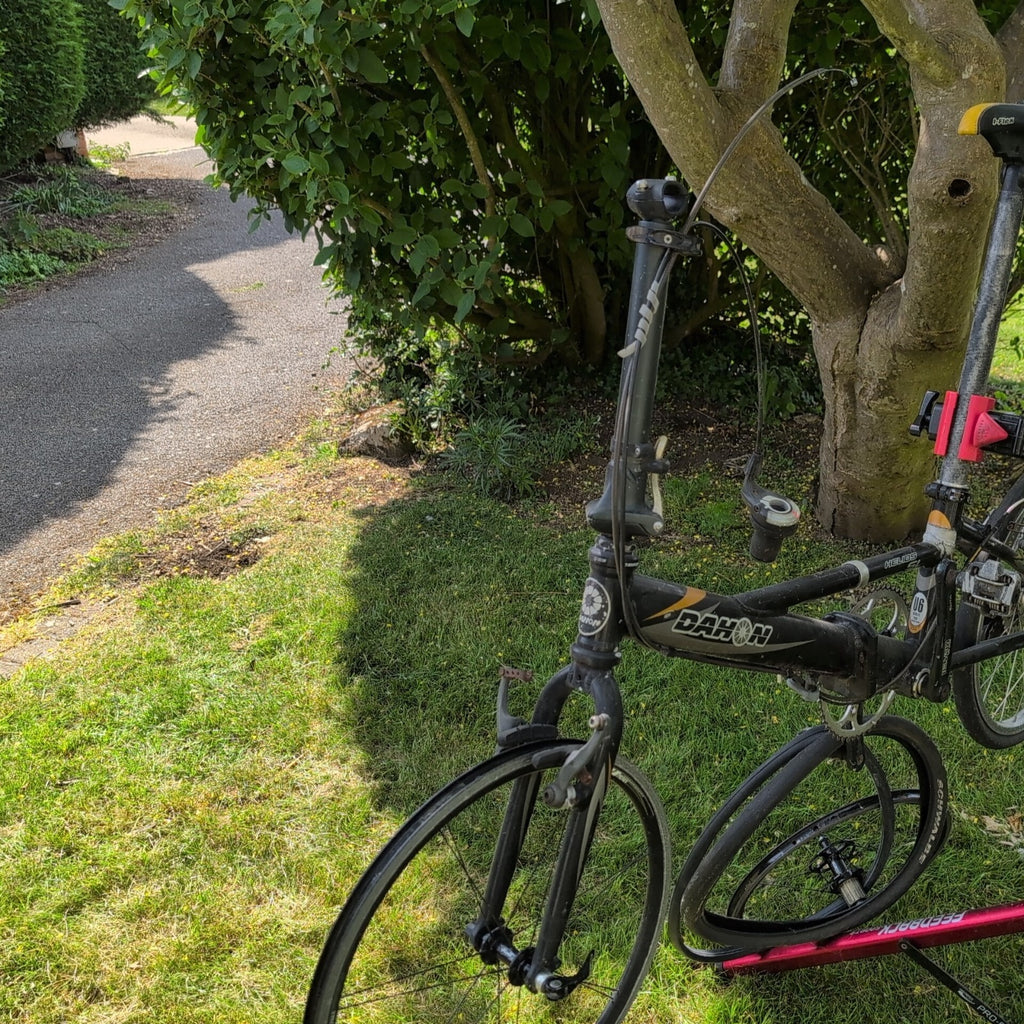 Dahon Helios SL Folding Bike -  Project/Spares or Repair Rolf Prima Wheels