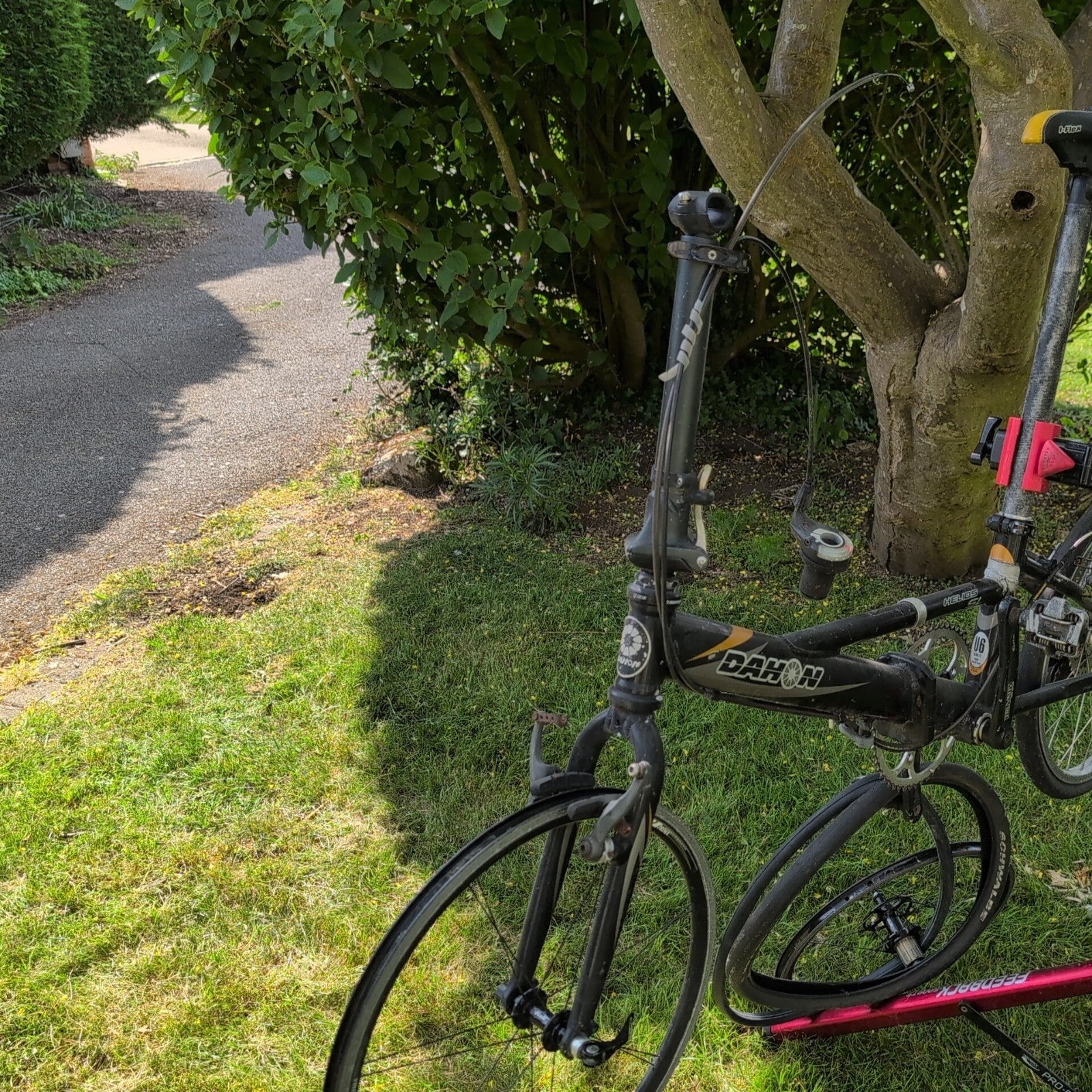 Dahon Helios SL Folding Bike -  Project/Spares or Repair Rolf Prima Wheels