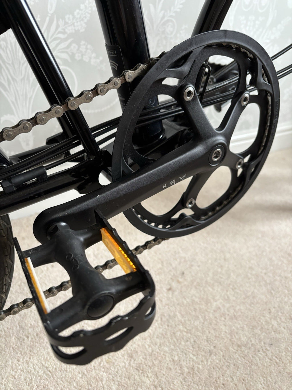 2022 Brompton C Line 6 Speed Black Edition Folding bicycle - Test Ridden Only