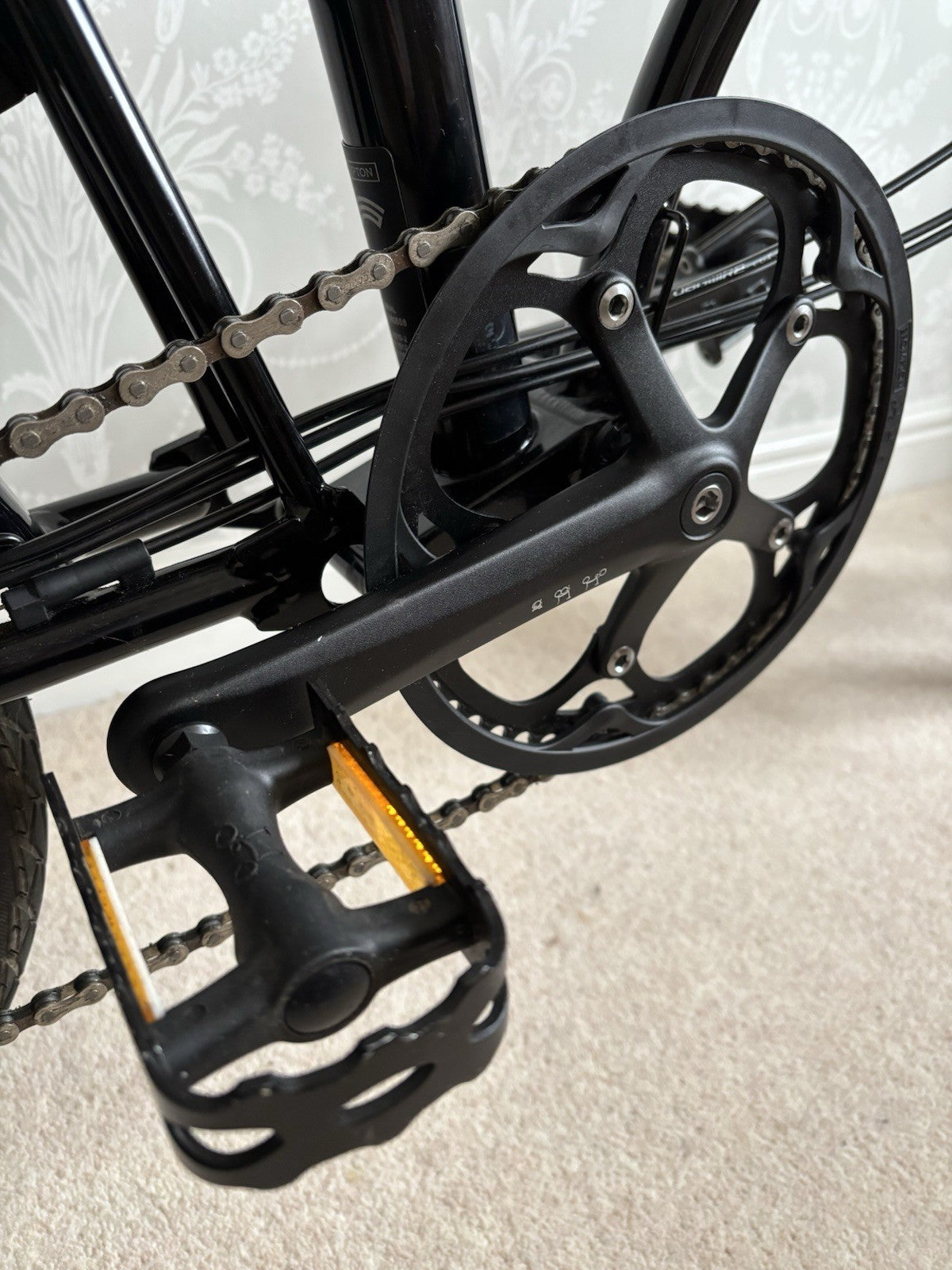2022 Brompton C Line 6 Speed Black Edition Folding bicycle - Test Ridden Only