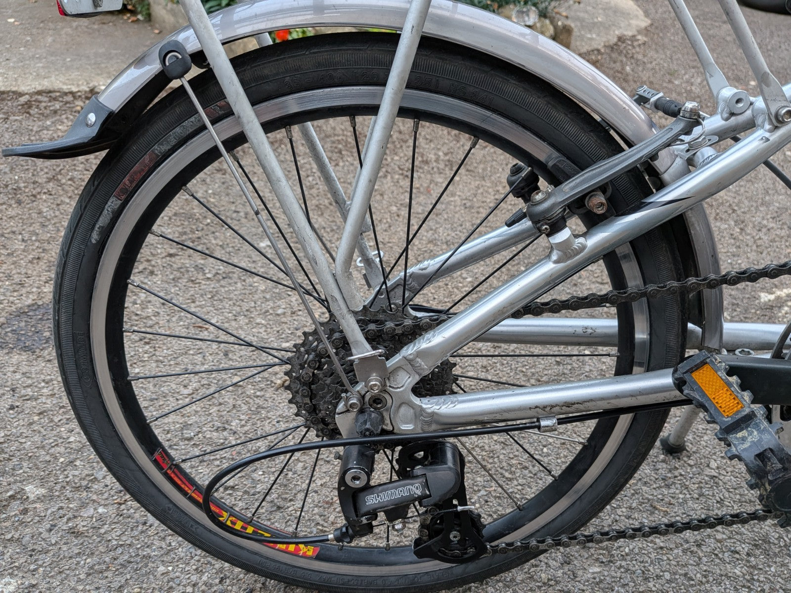 Helios Dahon Folding bike.