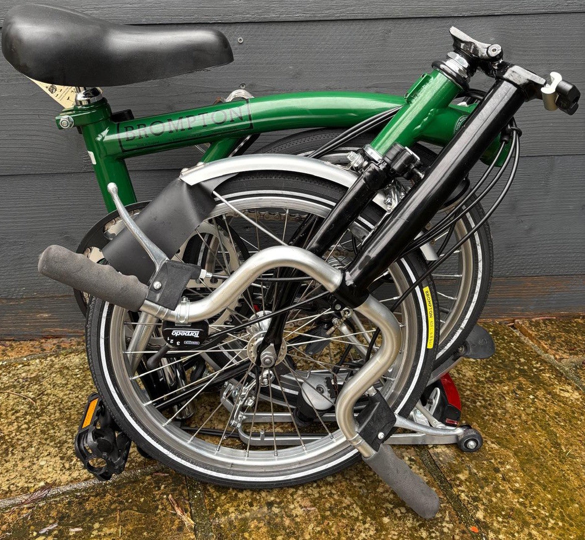 Brompton M3R C line Explore equivalent in Racing Green/Black - New Old Stock