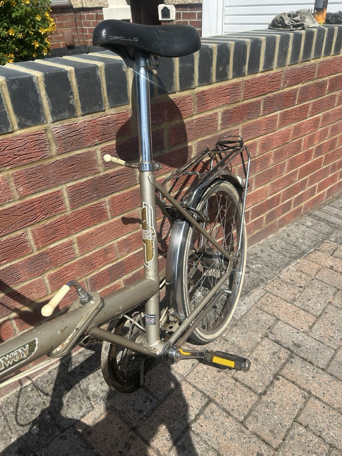 Raleigh stowaway Folding Bike 1981