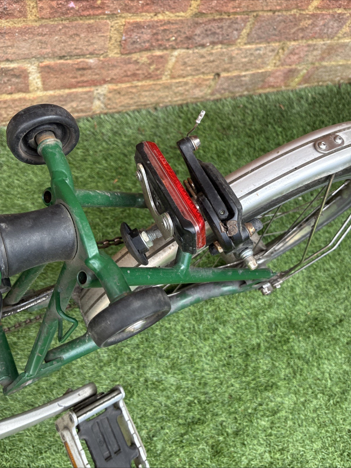 Brompton folding bike, 6 speed, British racing Green, See Description