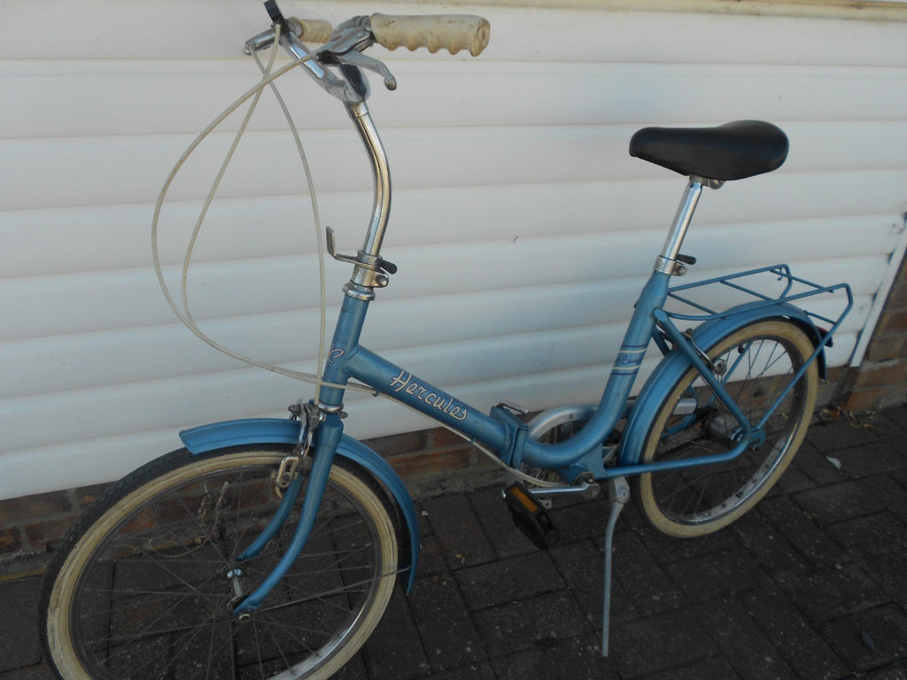 Vintage Raleigh Herculed Compact Folder Folding Bike, VW Shows, Caravan, Train
