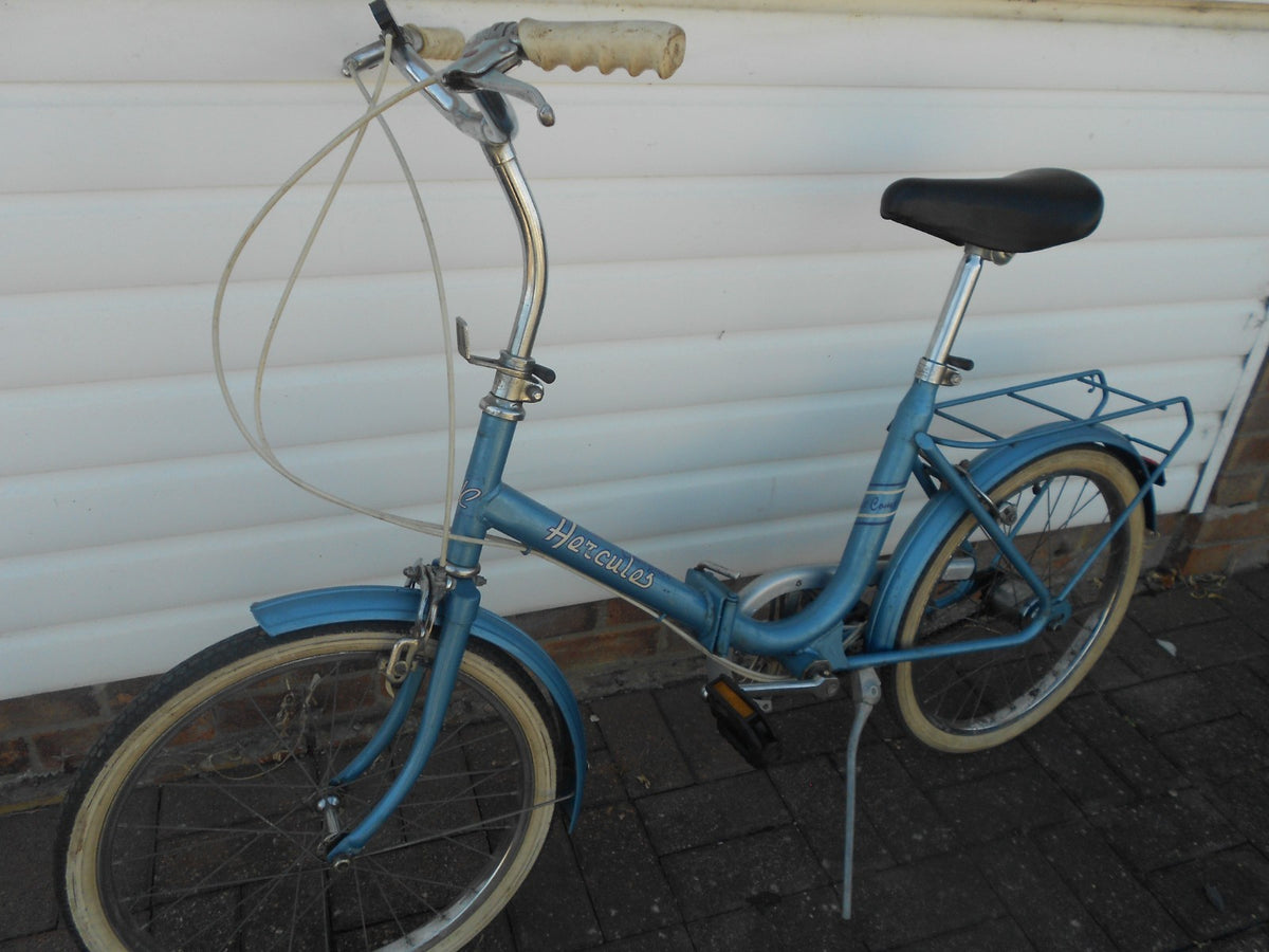 Vintage Raleigh Herculed Compact Folder Folding Bike, VW Shows, Caravan, Train