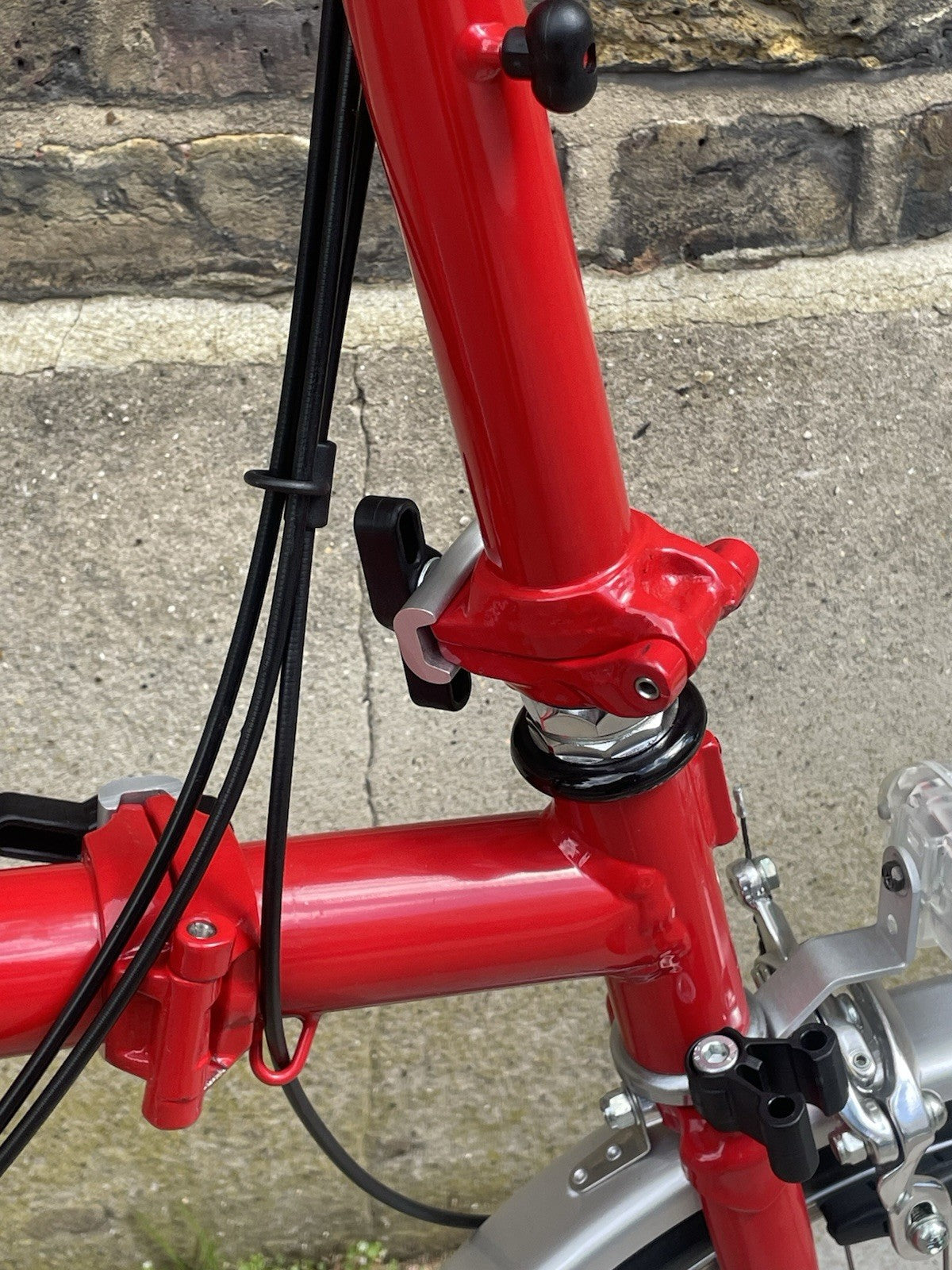 Brompton M3L Folding Bike 2004 - Red (NOS)