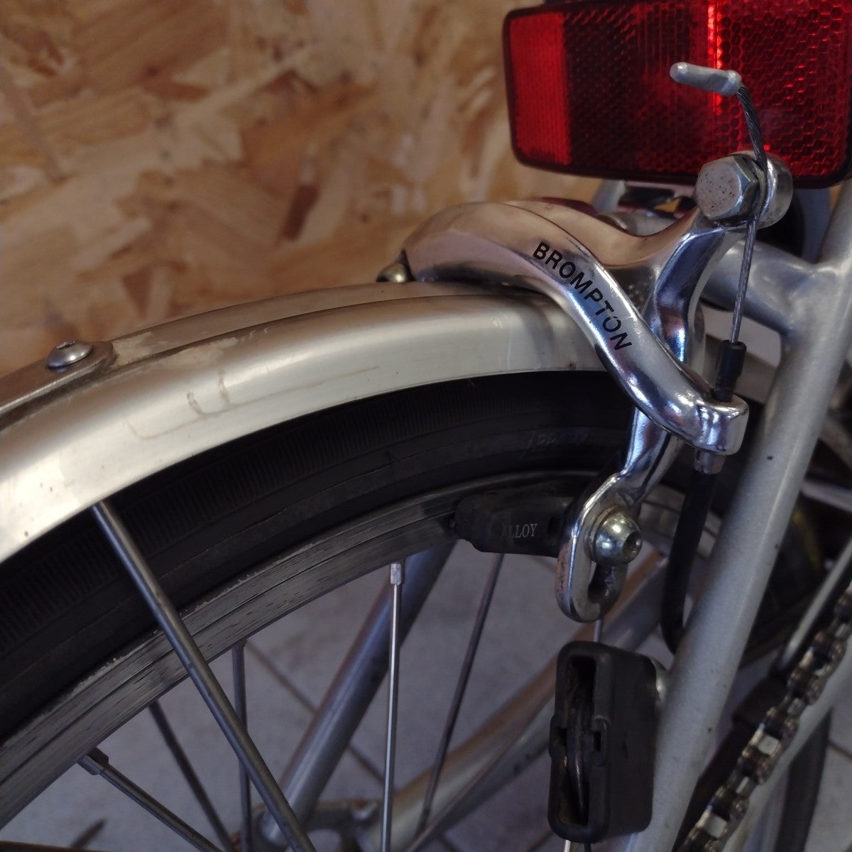 Brompton M6L 2007 Folding Bike Black Serviced Ready To Ride Six-Speed Hub Gear