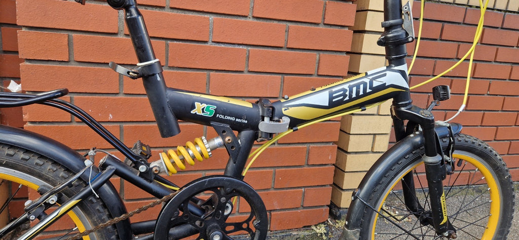 BMC XS Folding Series Black And Yellow | 7 Speed | Front And Rear Suspension New