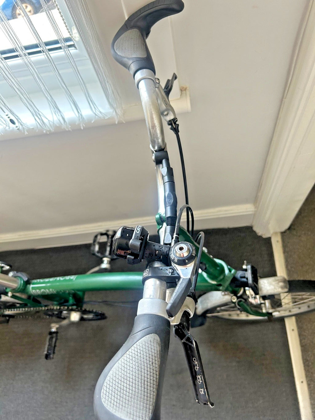 Brompton Folding Bike 3-Speed, Green