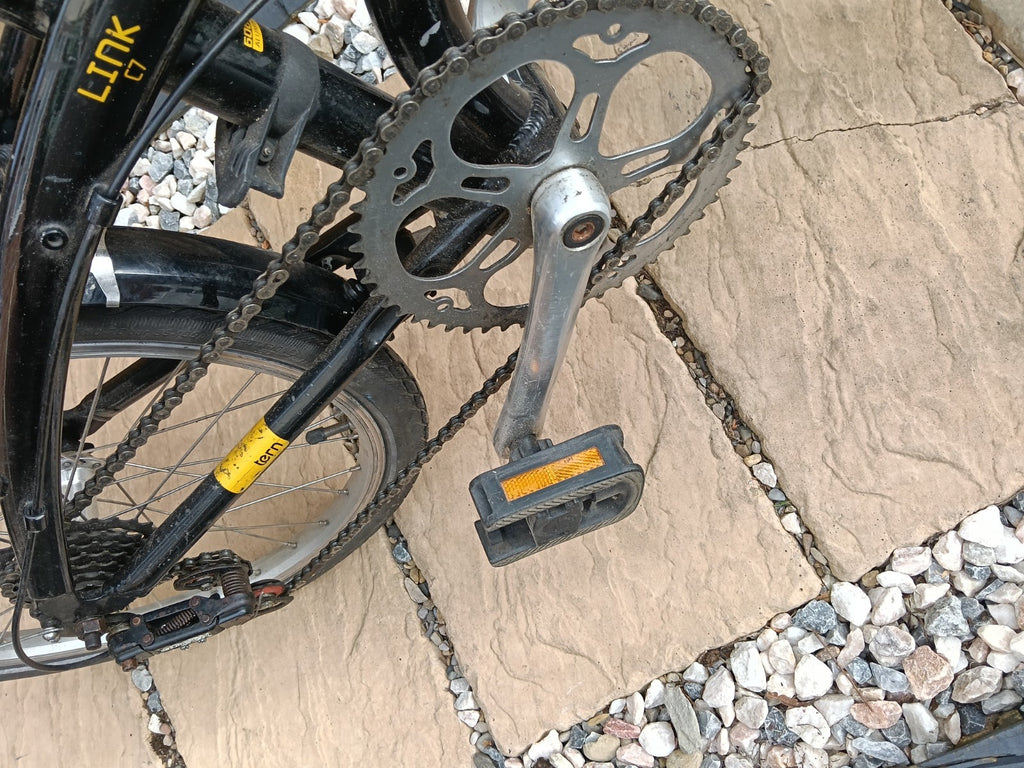 Tern Link C7 Folding Bike. 7 Speed 20" Wheels. Black