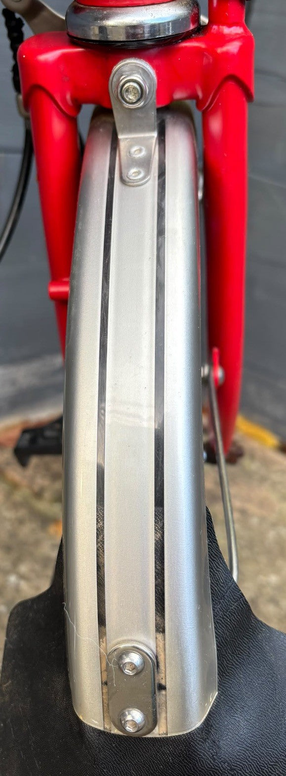 Brompton S2L Folding Bike 2 Speed C Line Urban Low in Red