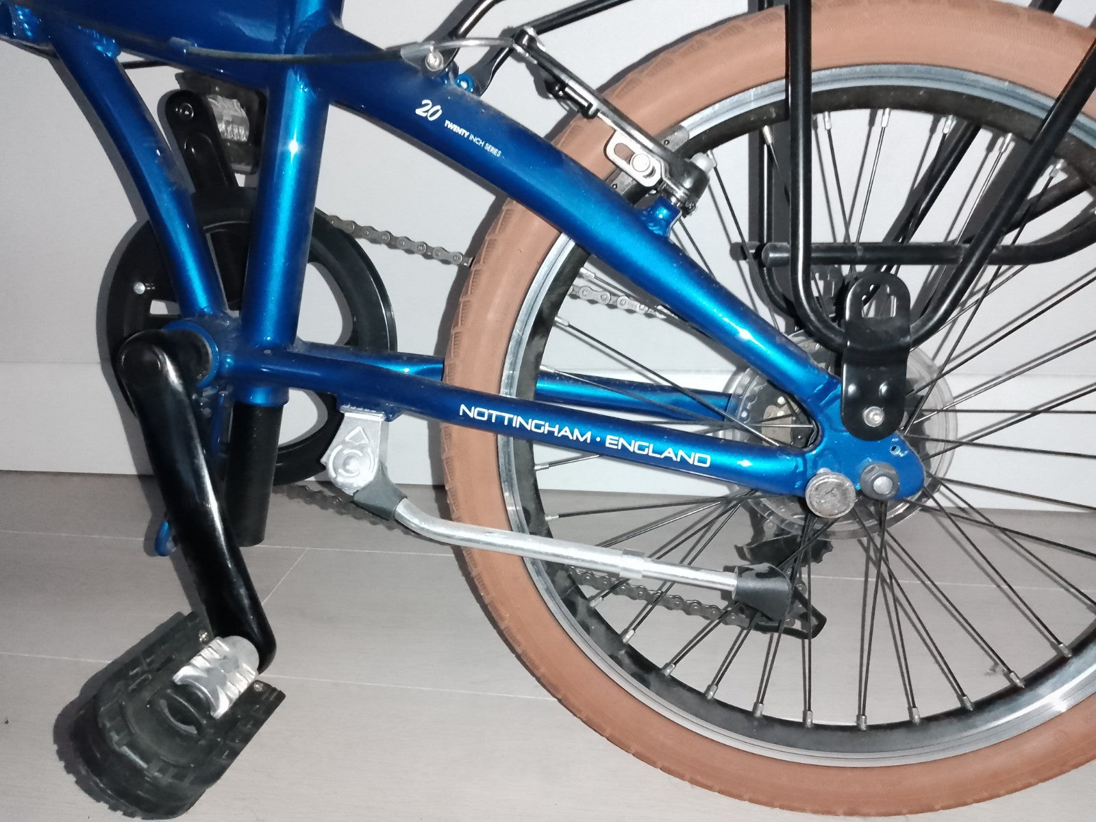 raleigh stowaway folding bike bicycle bikepacking touring