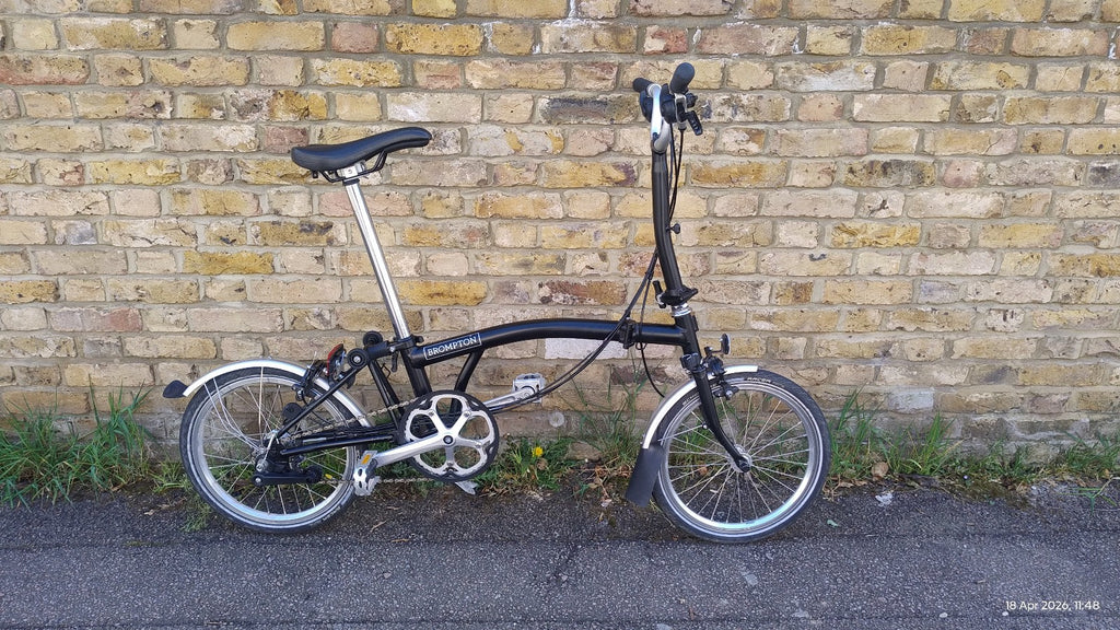 Brompton M6L (2019) Black Folding Bicycle