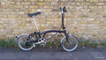 Brompton M6L (2019) Black Folding Bicycle