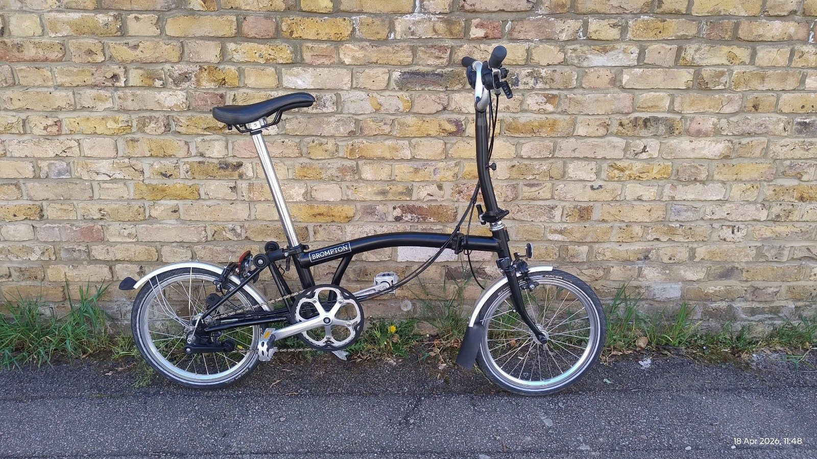 Brompton M6L (2019) Black Folding Bicycle