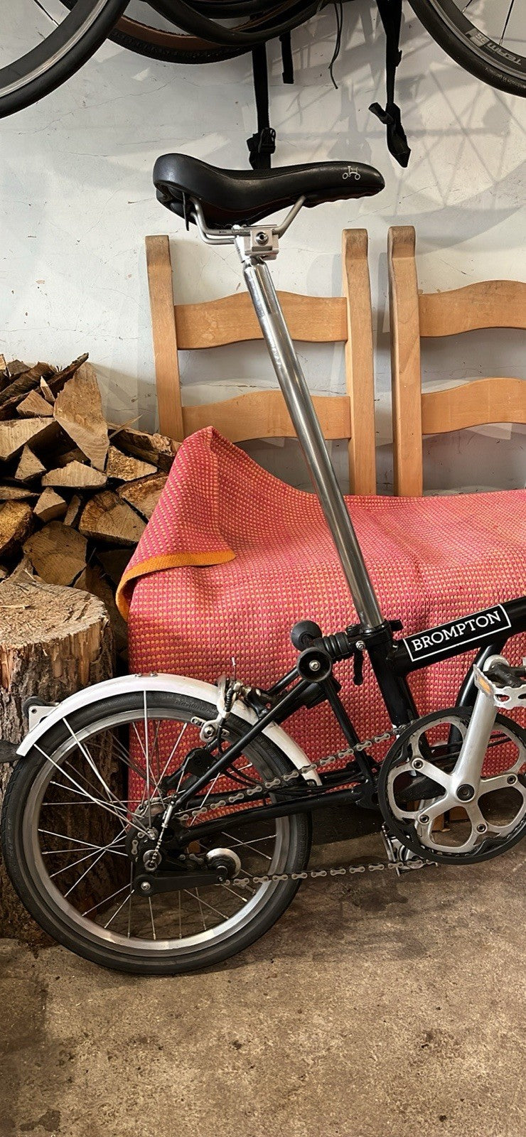 Brompton Folding Bike 16in M Frame 3  speed Black