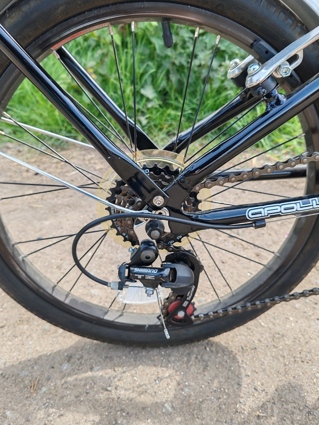 apollo transition folding bike 6 revoshift gears 20inch wheels adults unisex